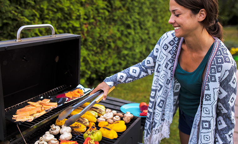 Grilling vegetarian hotsell